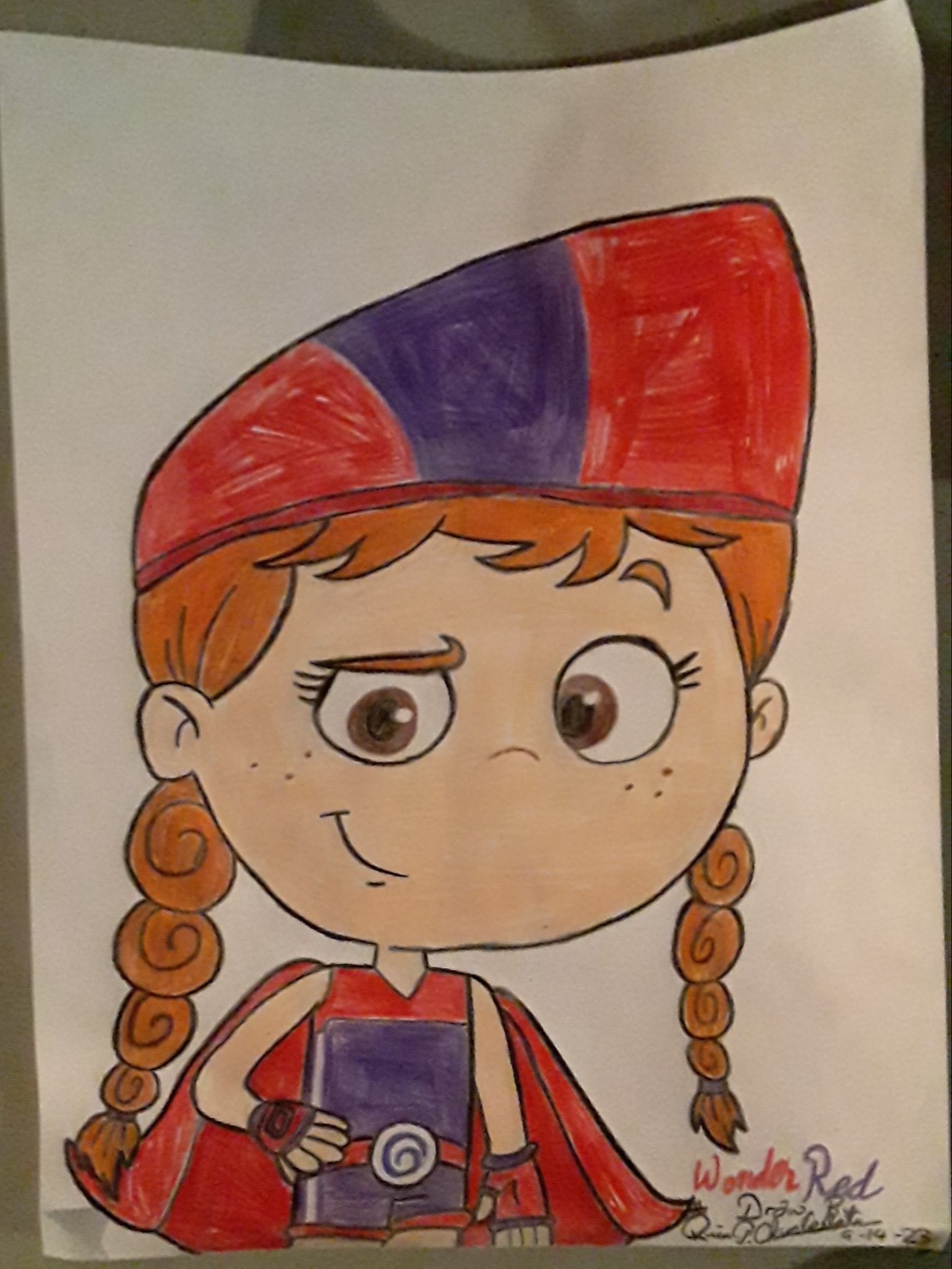 Wonder Red Letters Deviantart Wonder Red- Super WHY!! by QCartoon2001 on DeviantArt
