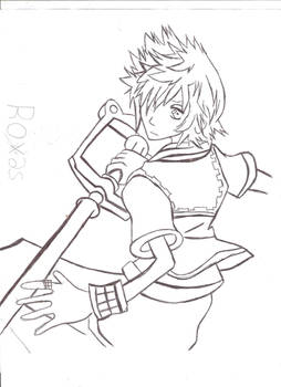 Roxas Kingdom Hearts