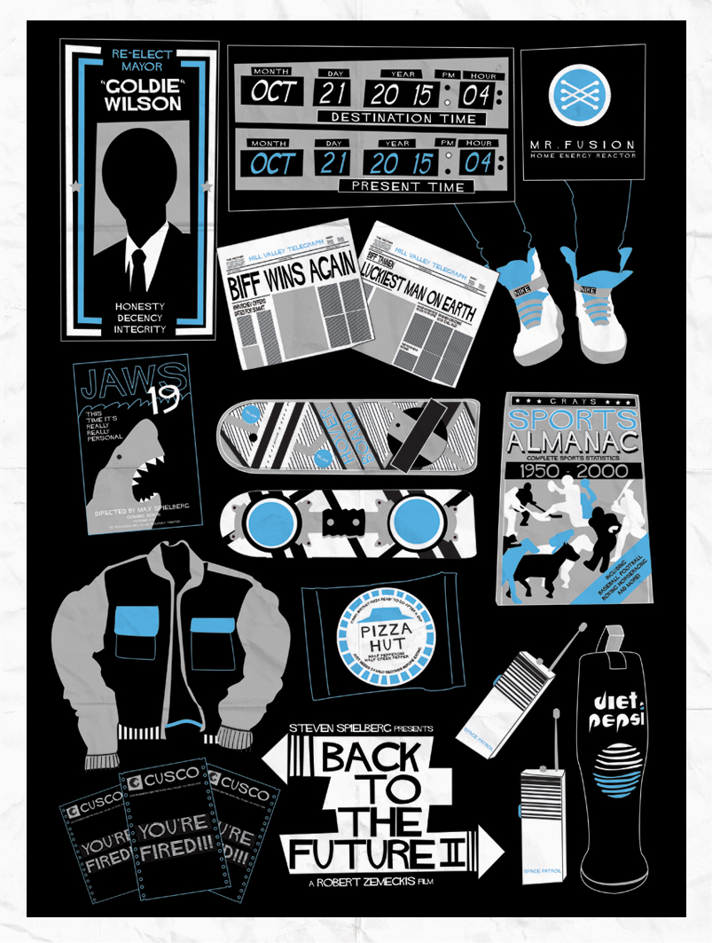 Besmettelijk zuigen Schat Back to the Future 2 Alternative Poster Art by davewi11 on DeviantArt