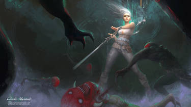 Ciri Bloodbath V2 (Check link for the 3D version)