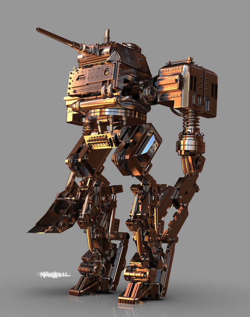 Panzer Mecha CYBER PANZER MECH by WXKO on DeviantArt