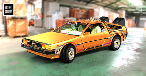 DELOREAN GOLD by WXKO