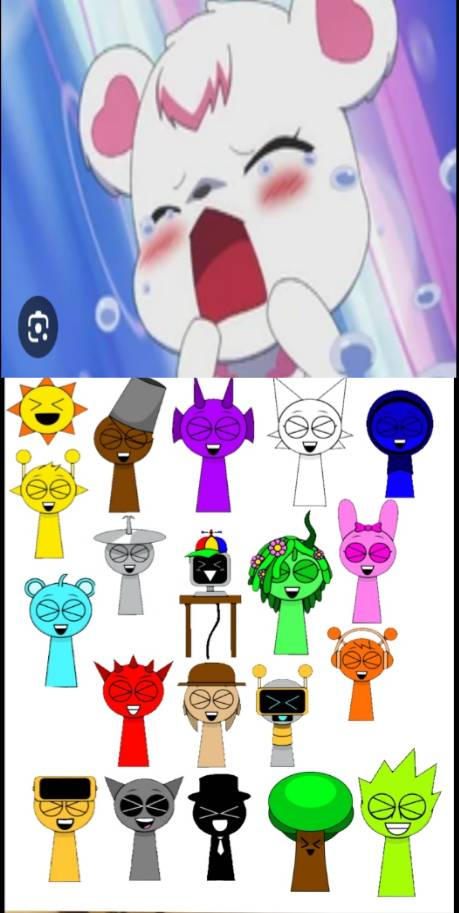 Sprunki characters laugh at Labra Crying by Sophiathegaming on DeviantArt