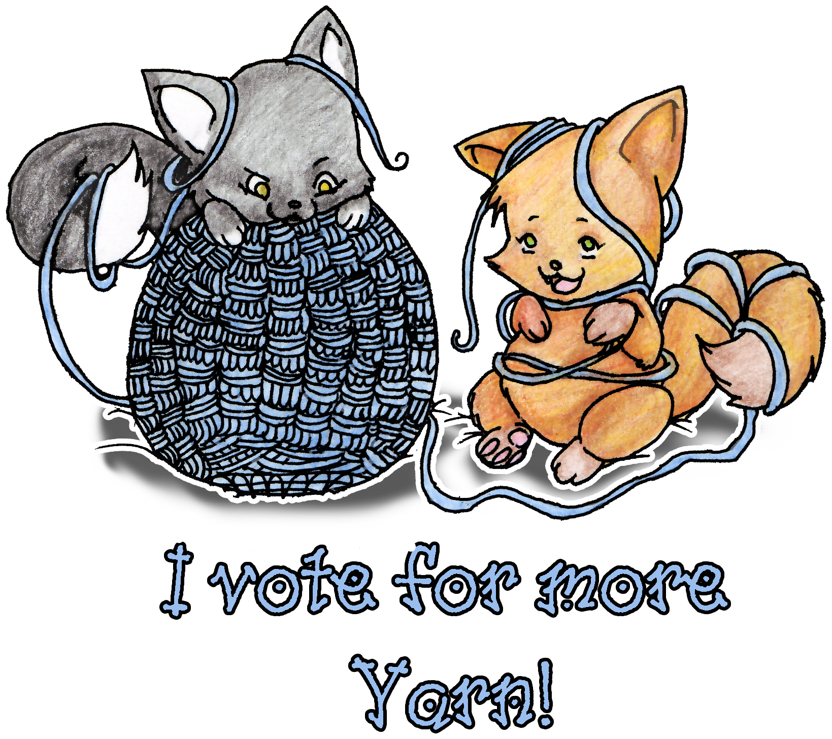 I Vote for More Yarn