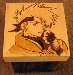 Sexy Kakashi Woodburning