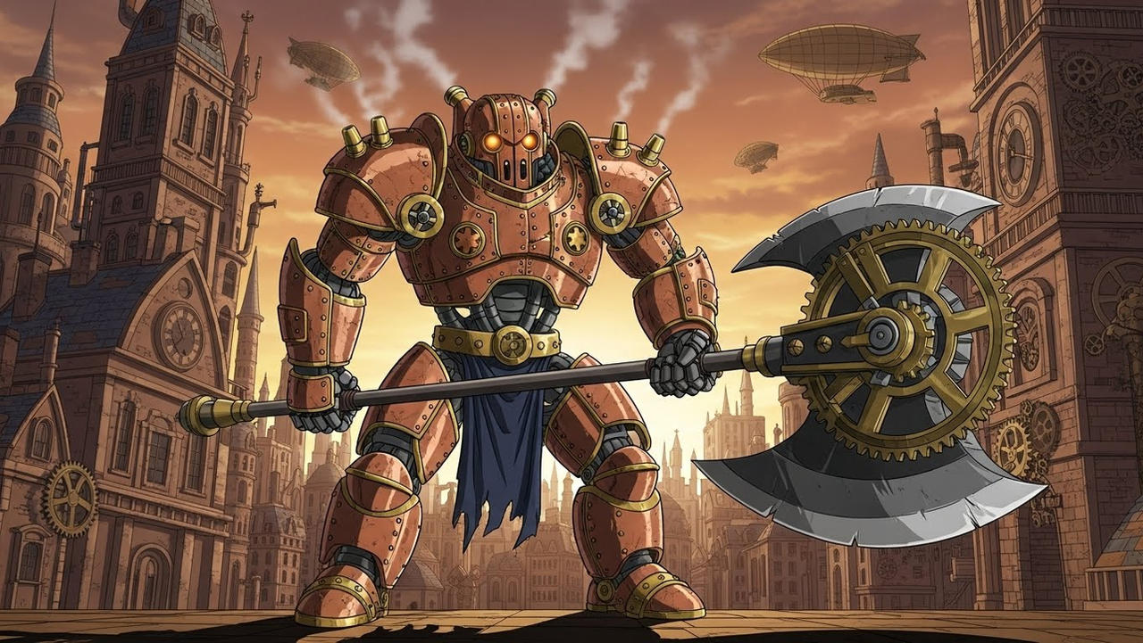 Steam Warrior steampunk warrior by Cobalt900-000 on DeviantArt