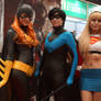 NYCC 2014 Batgirl Nightwing Supergirl 2