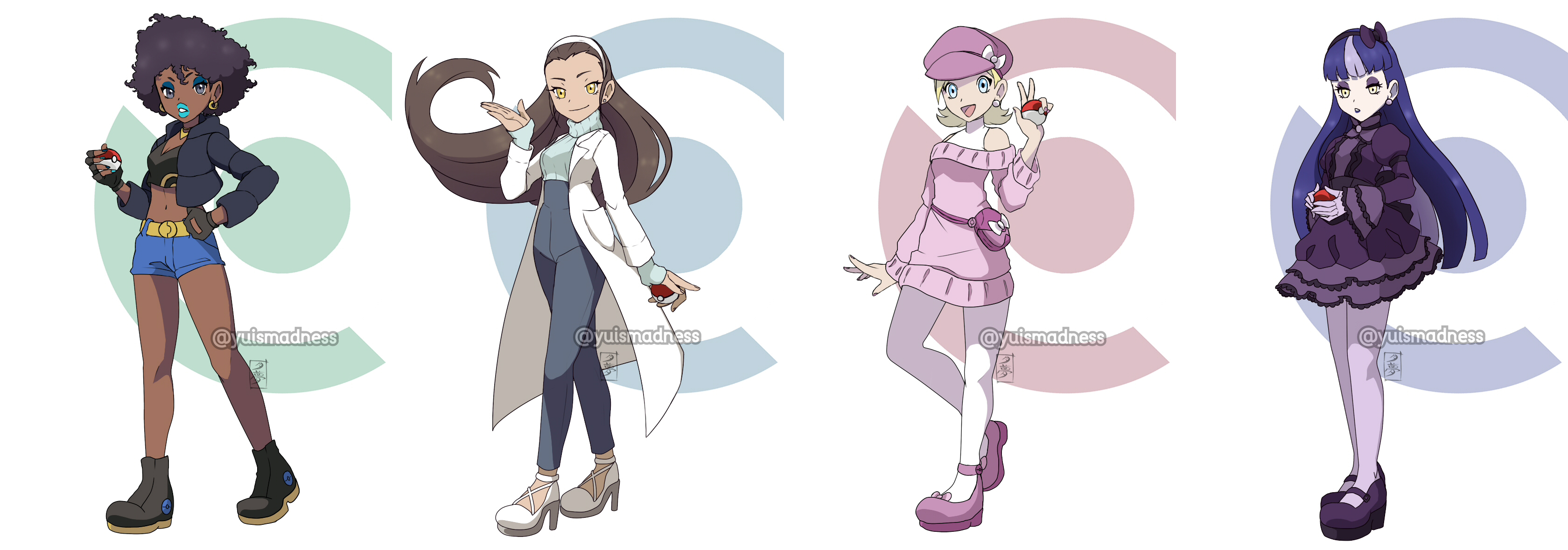 Pokemon Female Trainer Oc