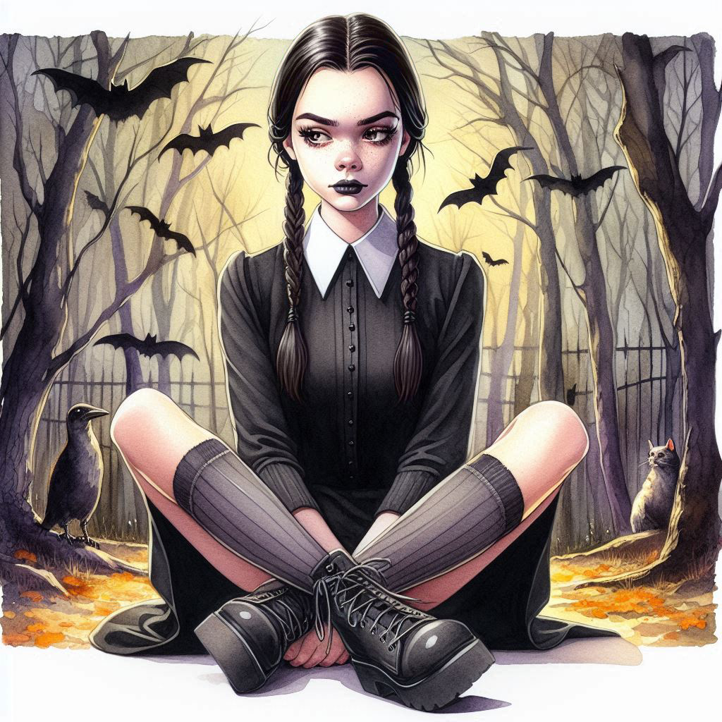 Wednesday Deviantart Wednesday Addams by BrightMarie on DeviantArt