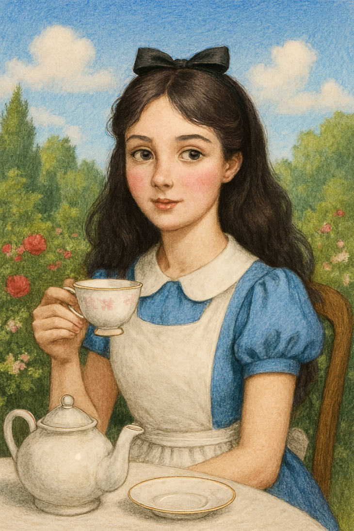 Tea and Riddles by BrightMarie on DeviantArt