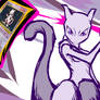 Mewtwo TCG - art by ishmam