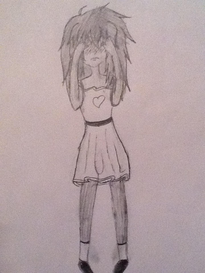 Diffident Girl by FlamePrincess98 on DeviantArt
