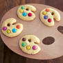 Art Palette Cookies