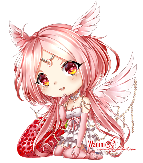 CM - Strawberry angel by Wanini