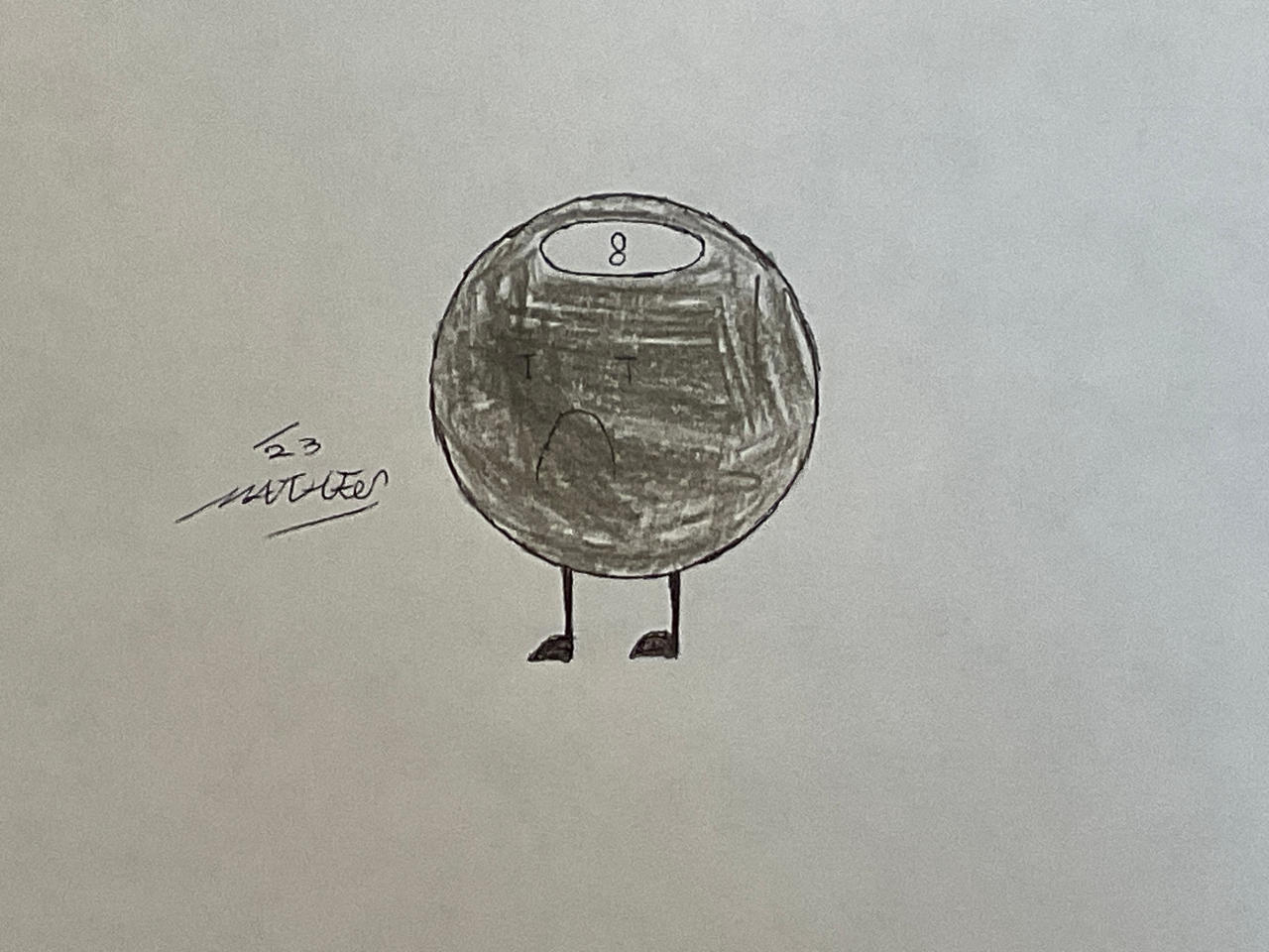 Object OC: 8-Ball by Fr1w4ny on DeviantArt