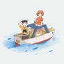 Ponyo and Sosuke