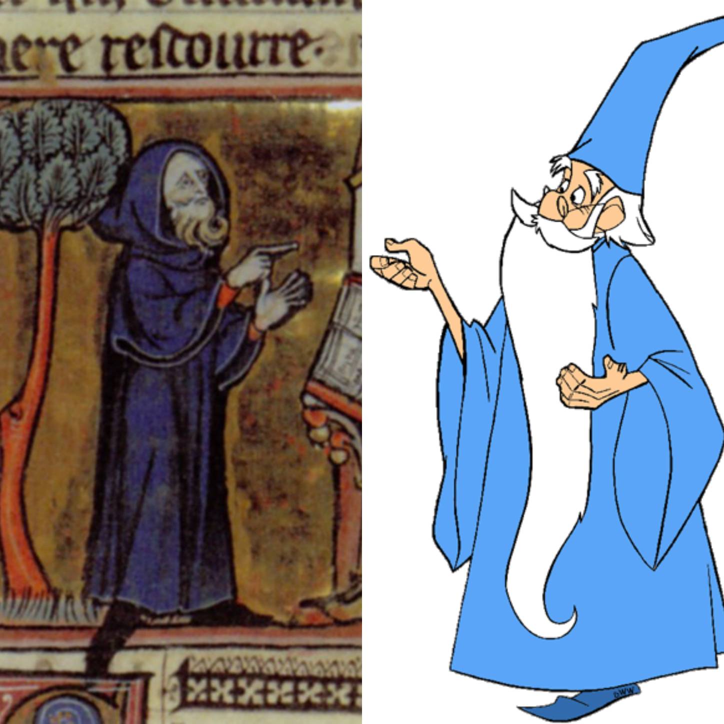 Merlino e la sua versione Disney by Andreone93 on DeviantArt