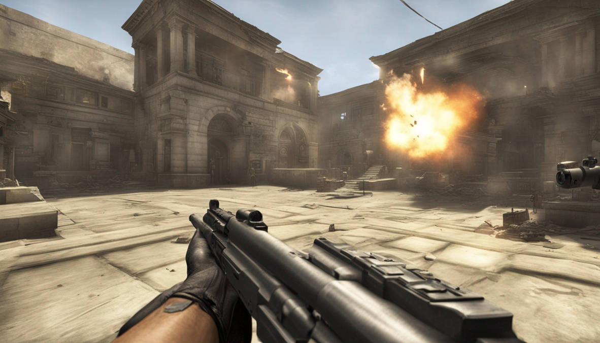 First Person Shooter (AI creation) by 432objectfacter on DeviantArt