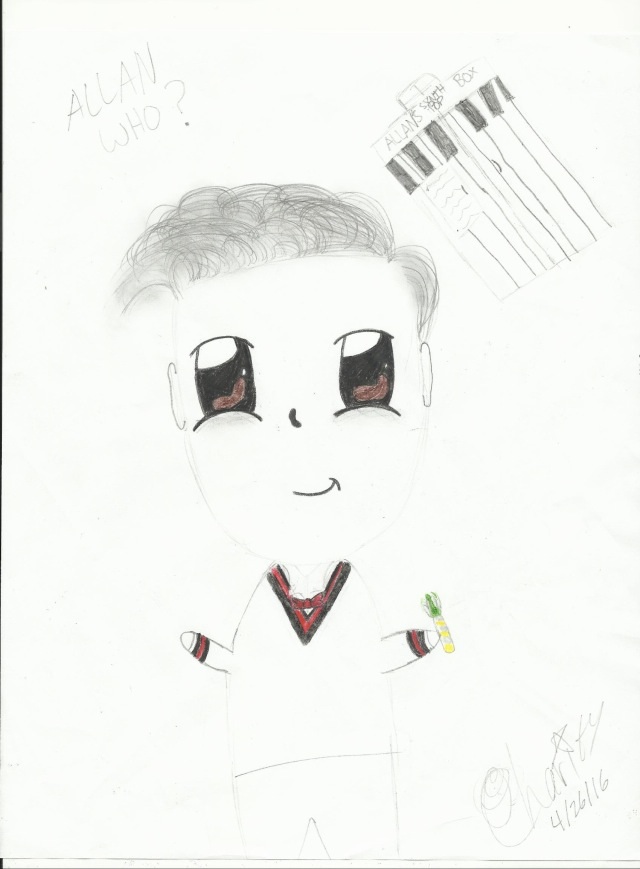 Chibi of Allan as the 11th Doctor