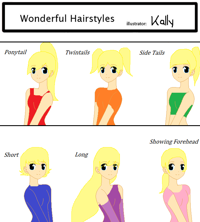 Hairstyle Meme : Kally