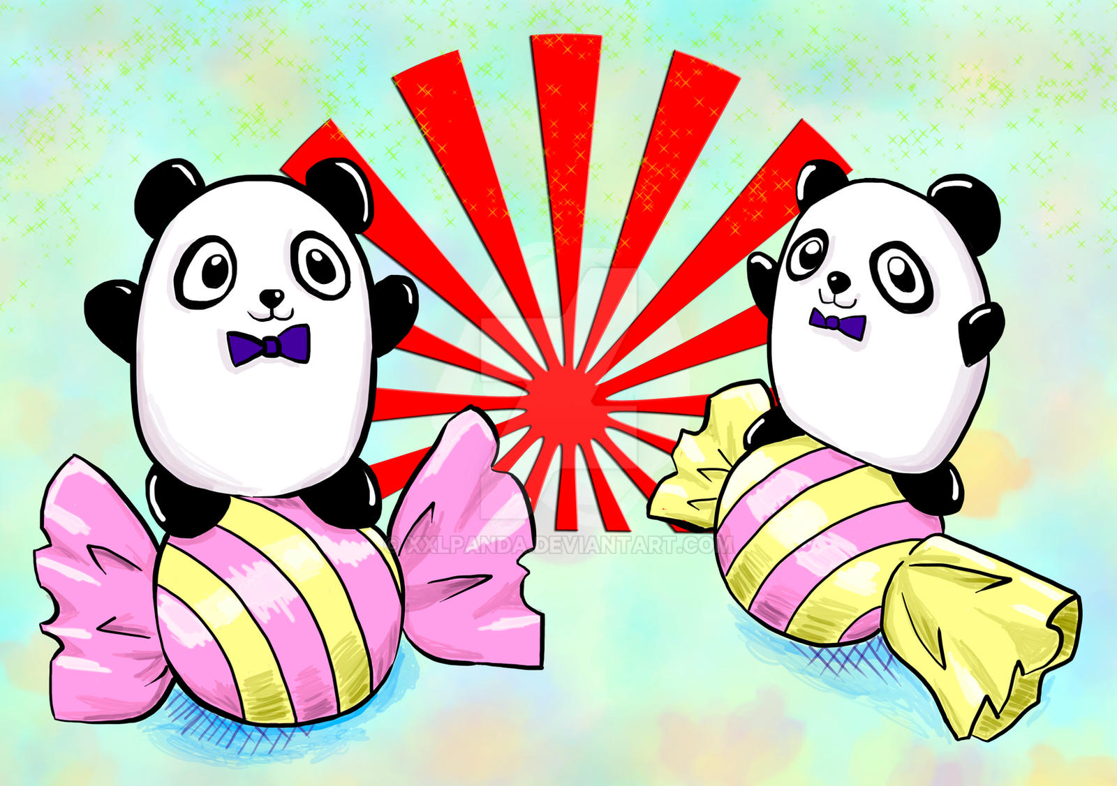 Mini Pandas by xxlPanda on DeviantArt