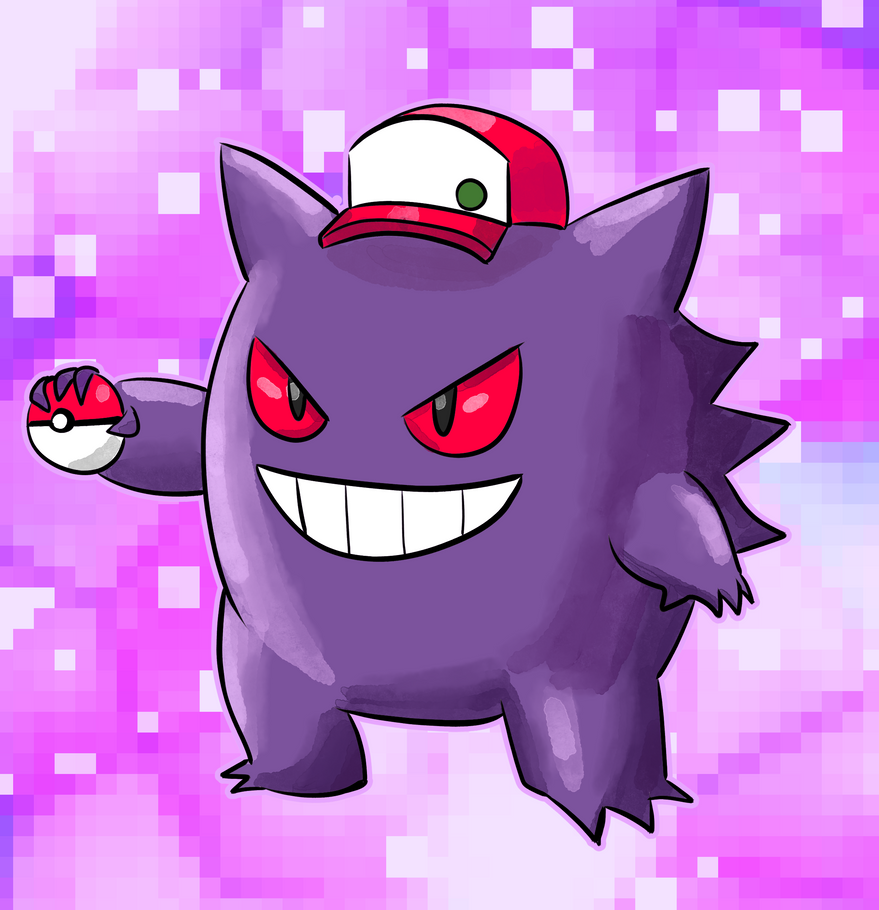 Pokemon Trainer Purple