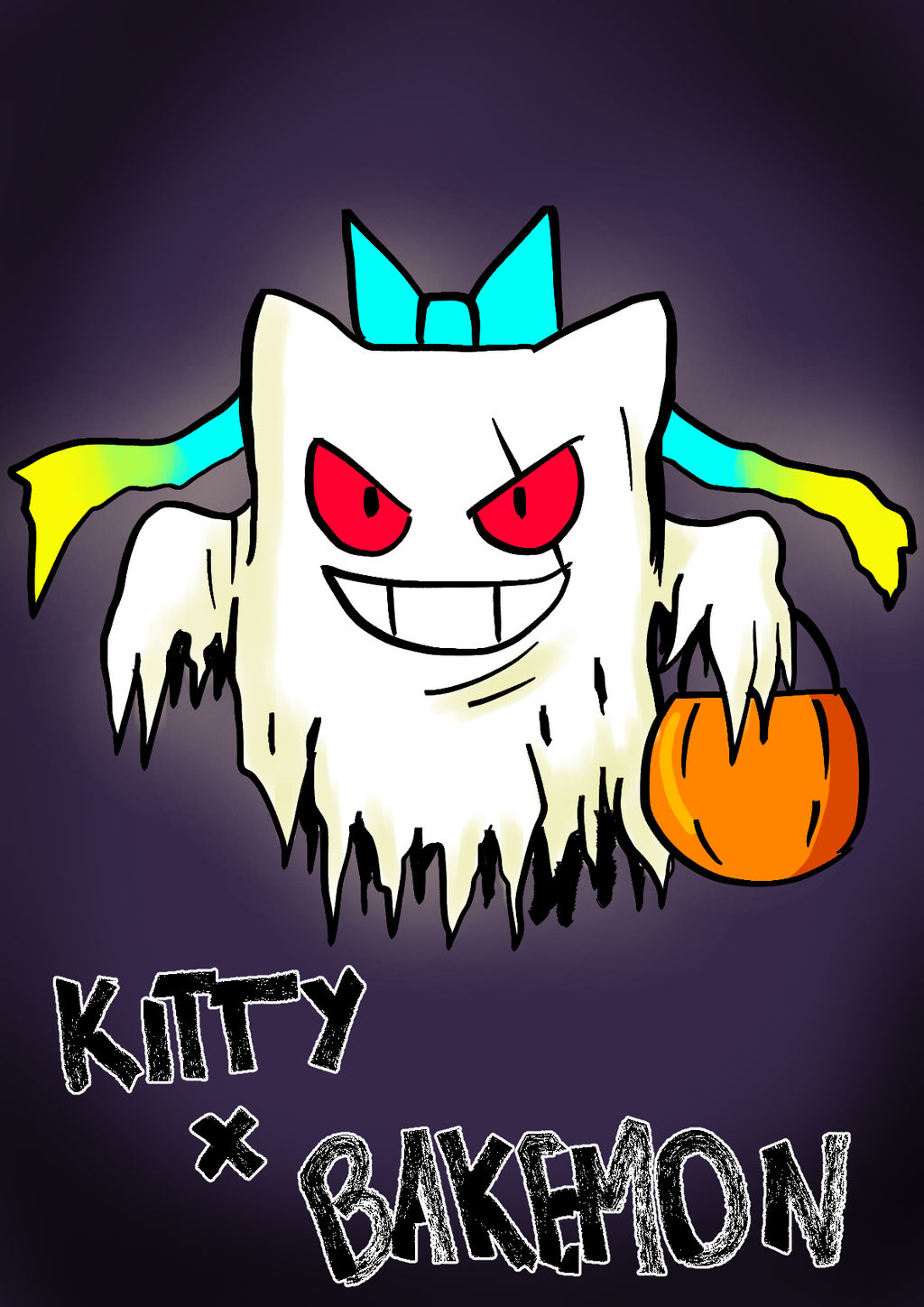 Kitty x Bakemon by xxlPanda on DeviantArt