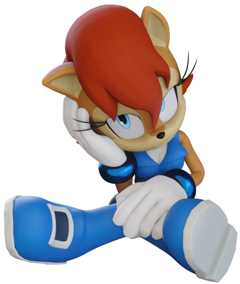 Sally Render 2 (2022) by SoN1c2001 on DeviantArt