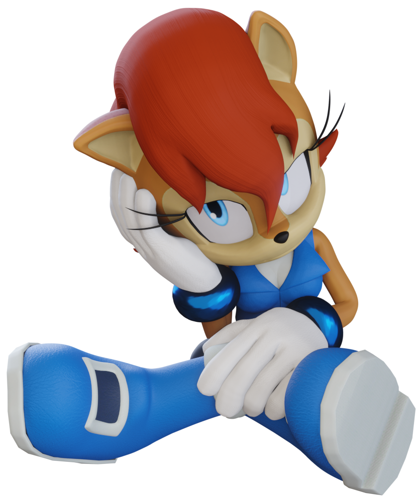 Sally Render 2 (2022) by SoN1c2001 on DeviantArt