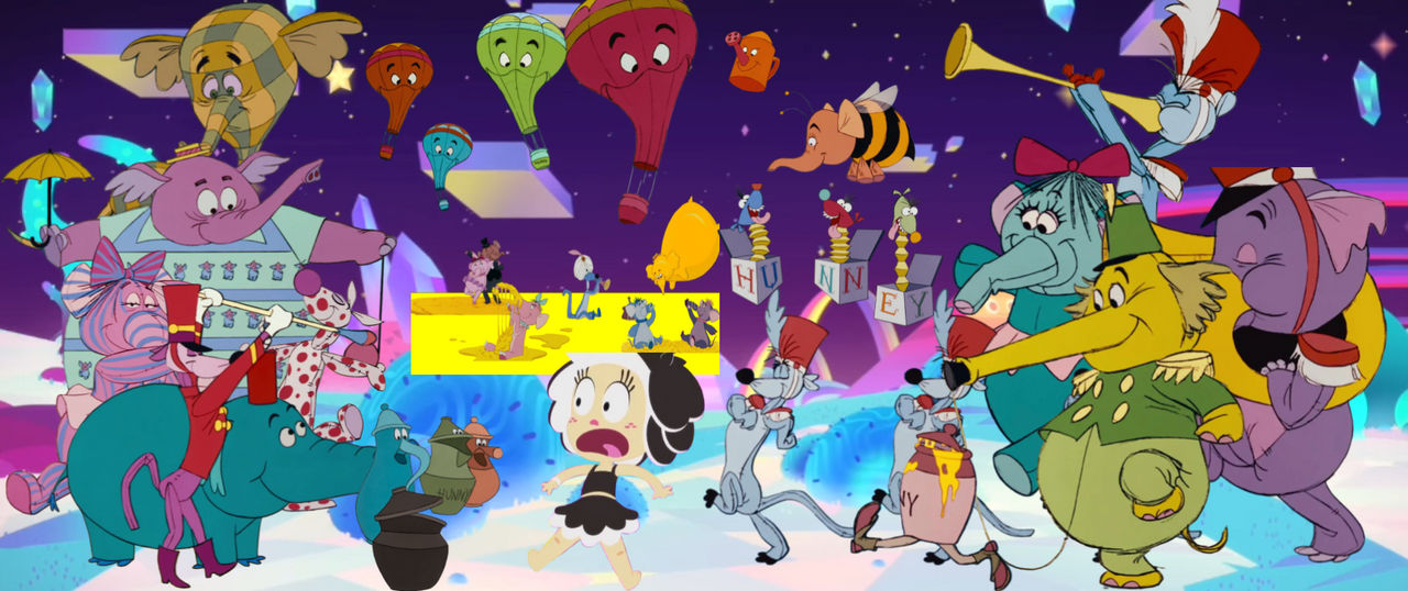 hanazuki is scary for Heffalumps and woozles by nickschnaufer on DeviantArt