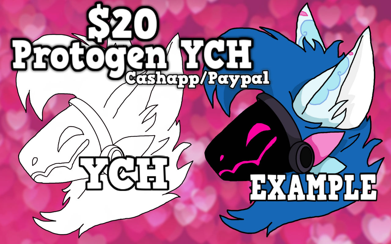 Protogen YCH CLOSED by KravingArts on DeviantArt