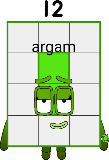 Argam Clock Argam OC from Numberblocks. by juliebrennaciencia on DeviantArt