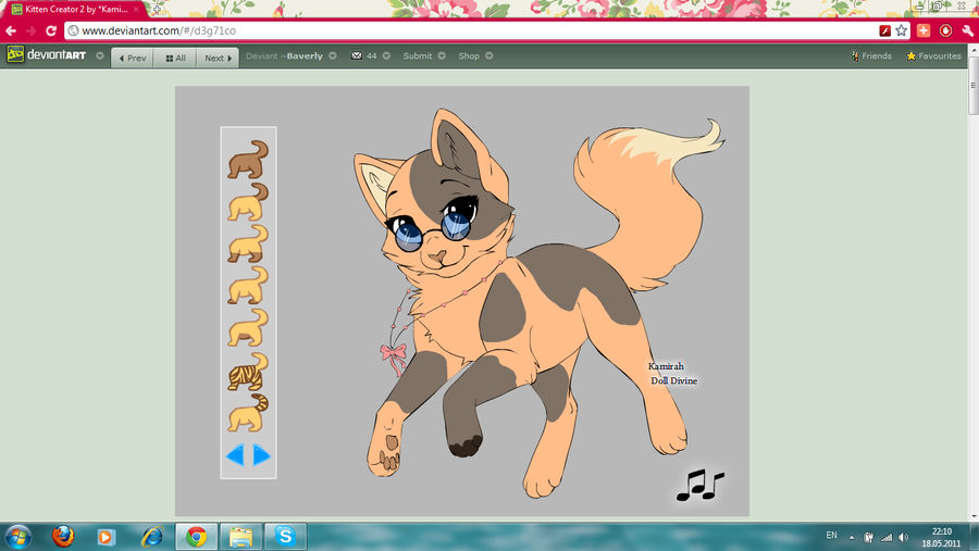'Kitten Creator 2' screenshot by Baverly on DeviantArt