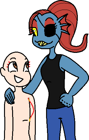 Undyne Fan (Undertale base)