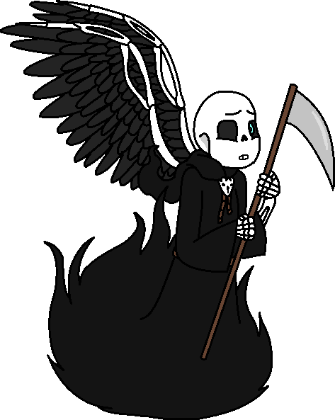 Reaper Sans (Reapertale) by CamilaKawaii25 on DeviantArt