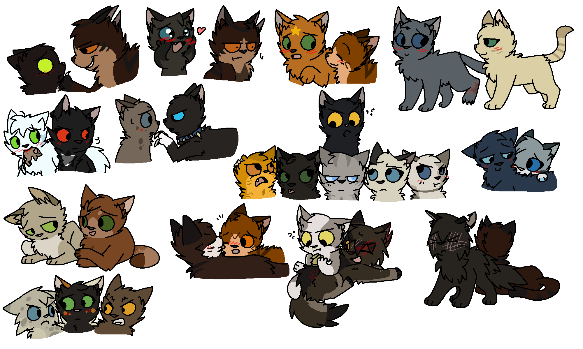 Asunder by tapelock on DeviantArt  Warrior cat drawings, Warrior cat, Warrior  cats art