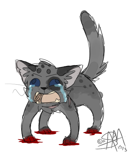 Ashfur  Warrior cats art, Warrior cats fan art, Warrior cat drawings