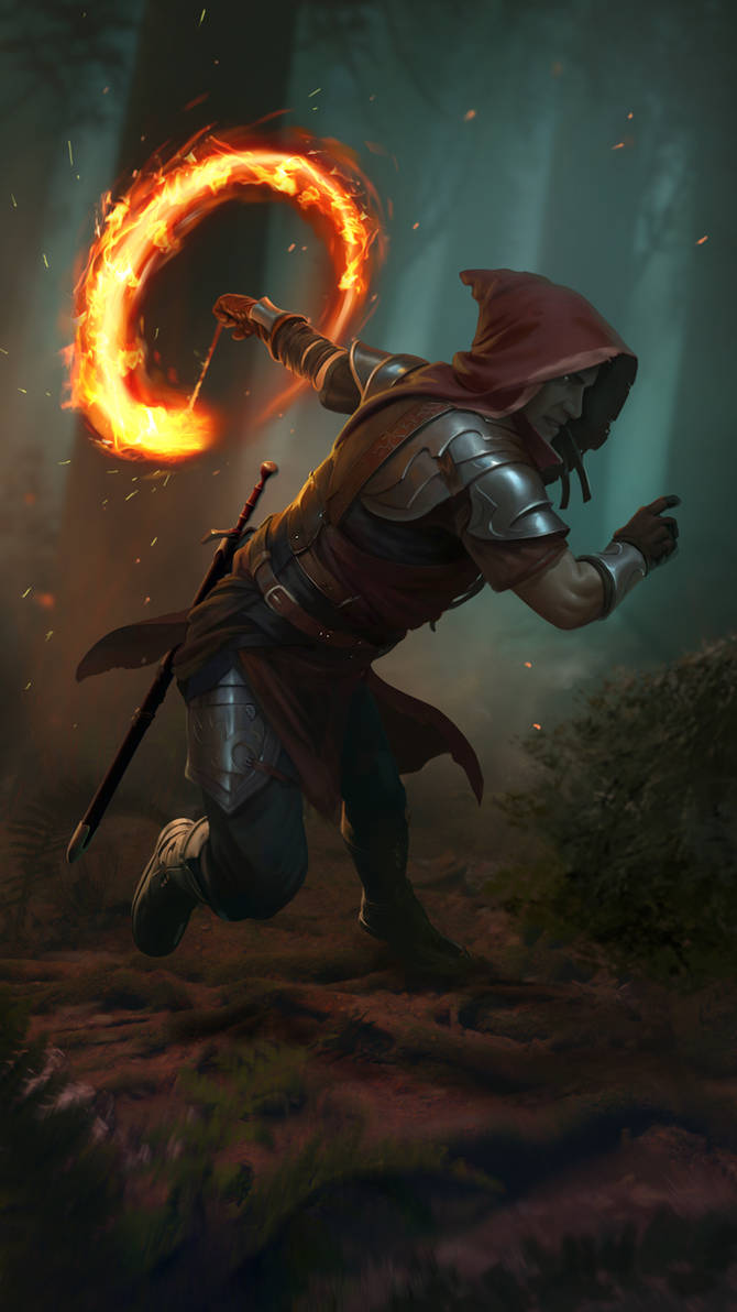 Dfiance - Fire mage by Dioskyr on DeviantArt