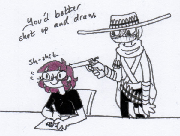 Draw Shut Up Shut Up And Draw by Atra-Mors on DeviantArt