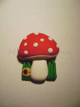 Brooch mushroom
