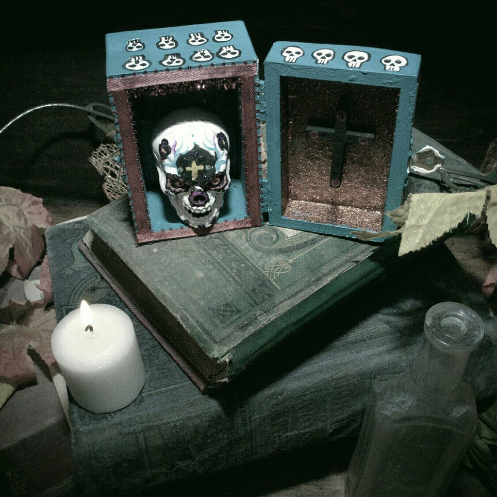 Box. She Skull skull box by FesteDolor on DeviantArt