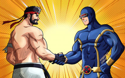 Ryu and Cyclops' Reunion