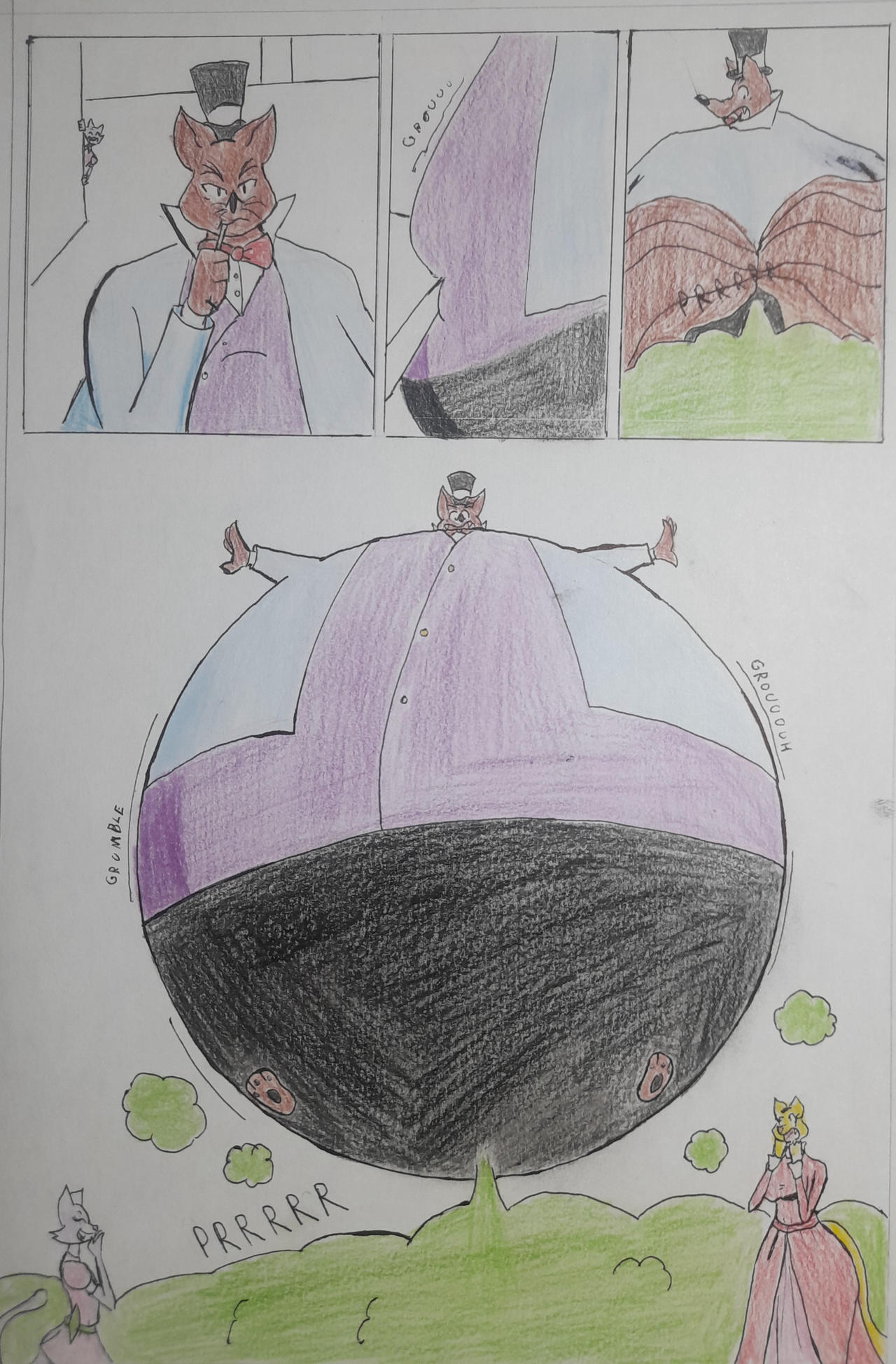 Fox Fart Rabbit Mr fox fart inflation by zaid0016 on DeviantArt