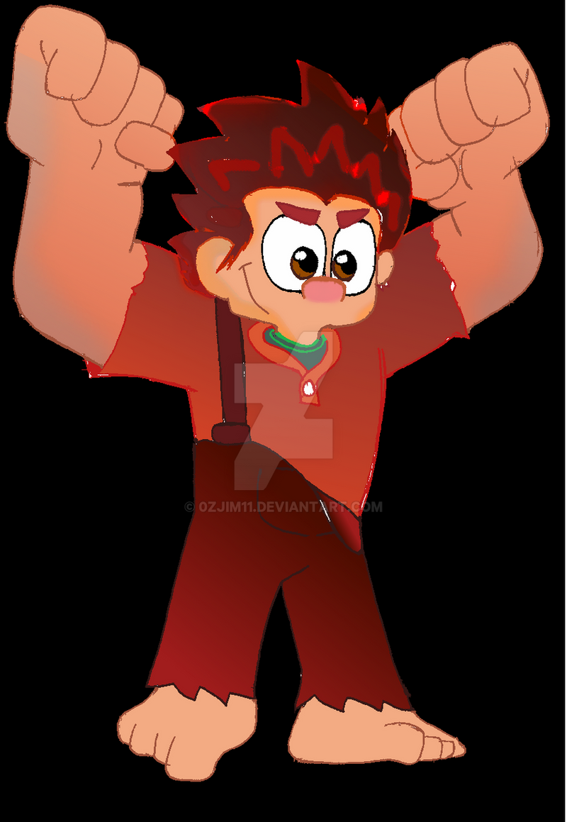 RALPH EL DEMOLEDOR (WRECK IT RALPH) by 0zJim11 on DeviantArt