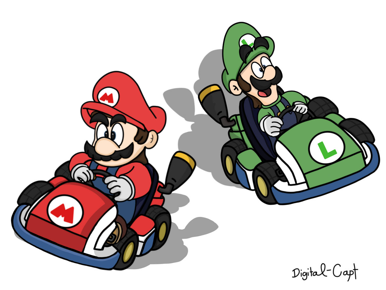 Mario Kart by CrazyDigitalCapt on DeviantArt