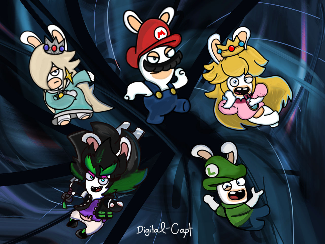 Mario Rabbids Human Mario + Rabbids Sparks of Hope by CrazyDigitalCapt on DeviantArt