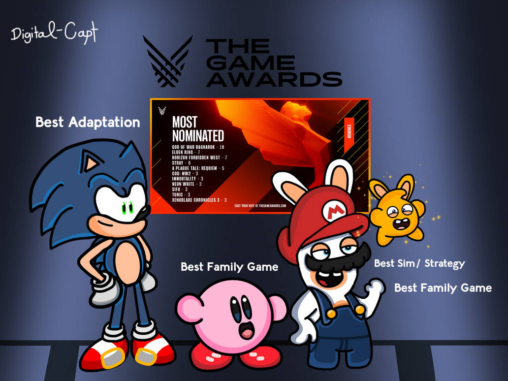 GAME AWARDS 2022 Vote for Sonic! by piotr182xx on DeviantArt