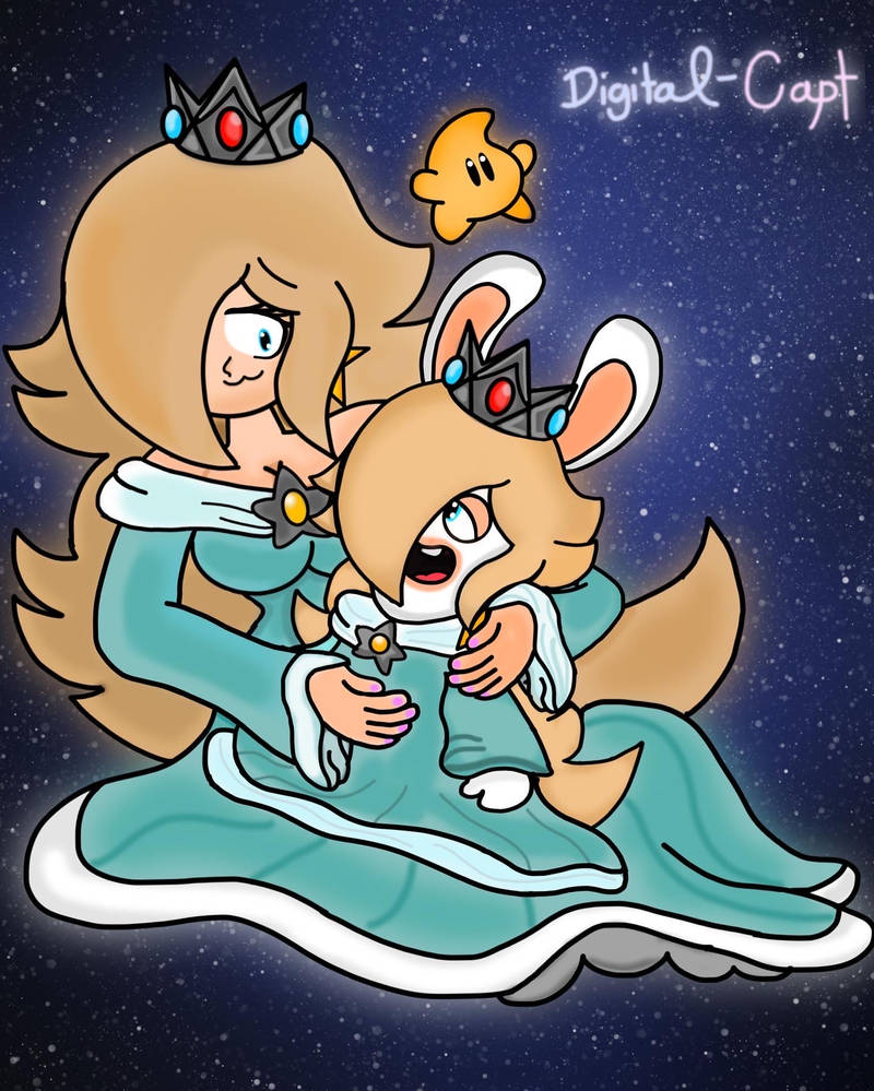Azlina The Rabbit Rosalina Rabbid Rosalina by CrazyDigitalCapt on DeviantArt