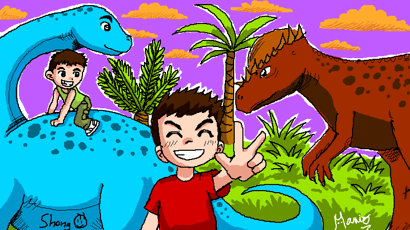 P-Chat: Dinosaur Park