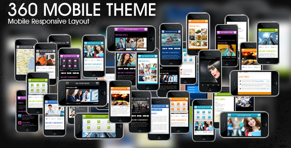 360 Mobile Theme - html5 + css3